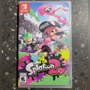 Nintendo Switch Splatoon 2 - Dynamic Pink and Green